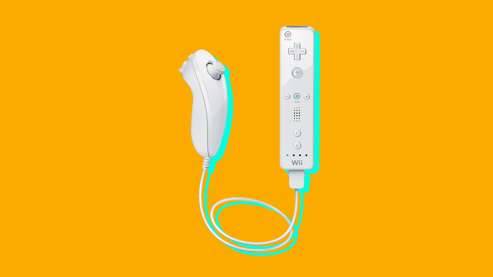 This two-part controller uses an optical sensor to track movement so gamers can literally stretch their legs.