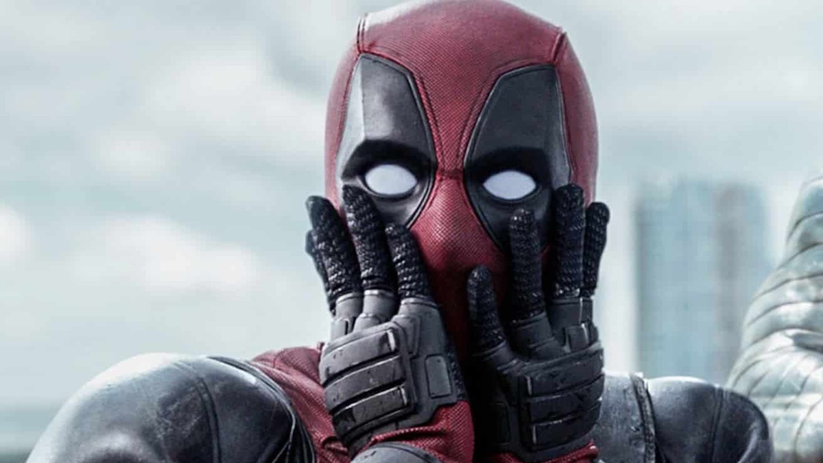 Deadpool looks shocked