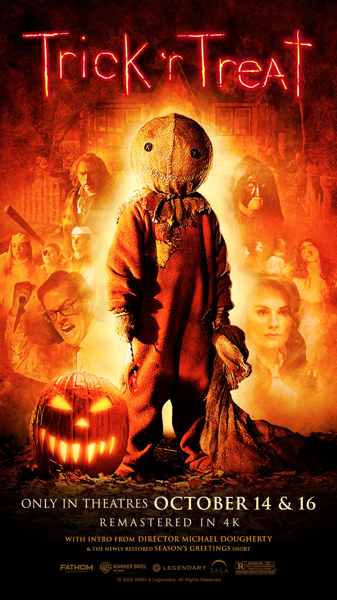 trick r treat return to theaters poster
