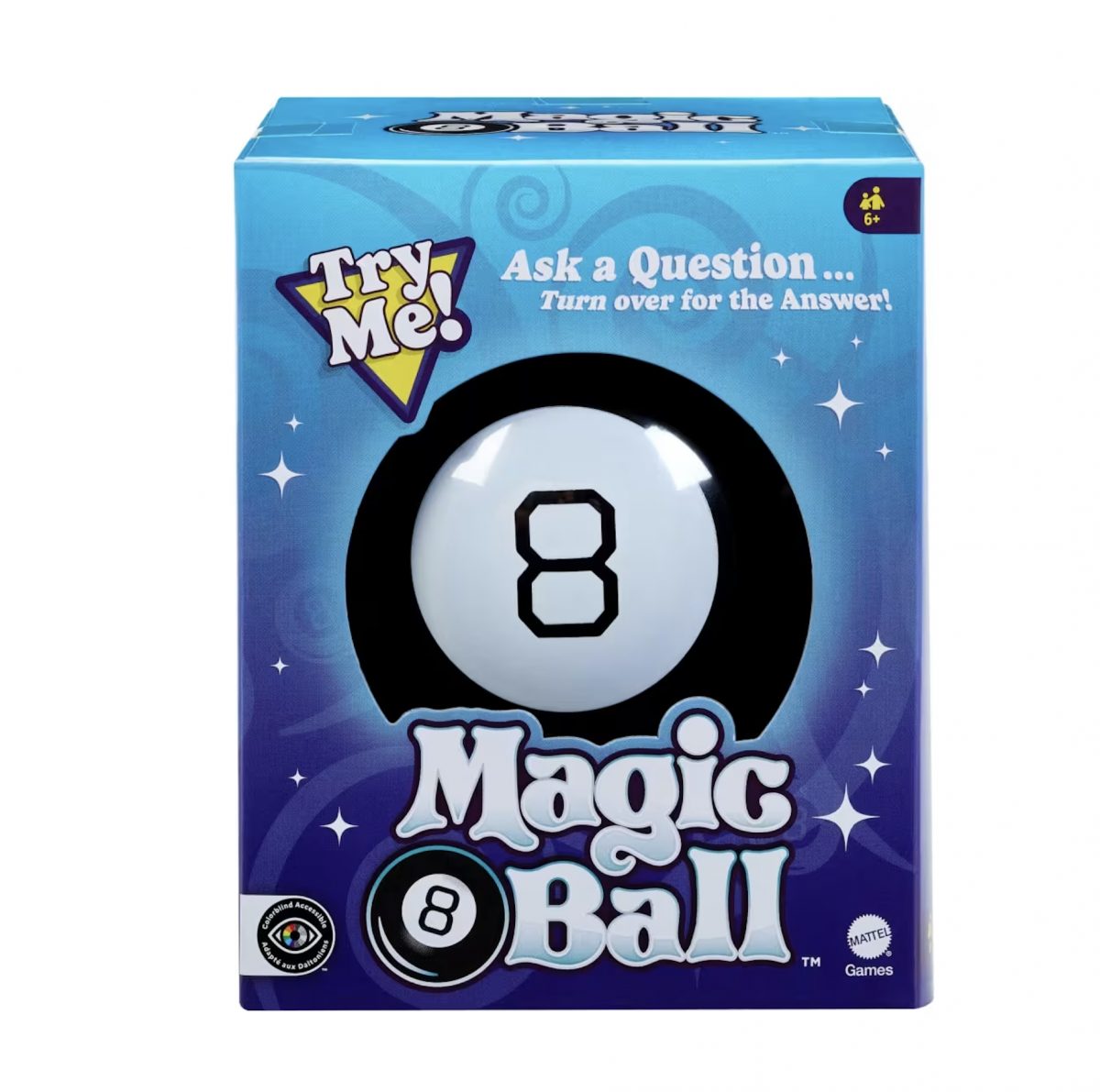 magic eight ball from Mattel