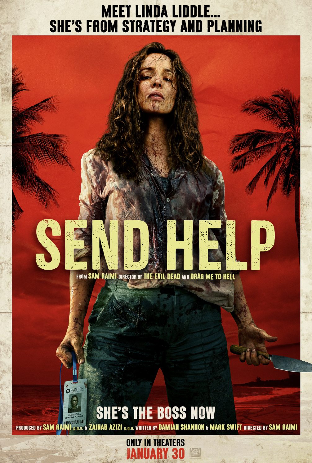 poster for 20th century studios send help