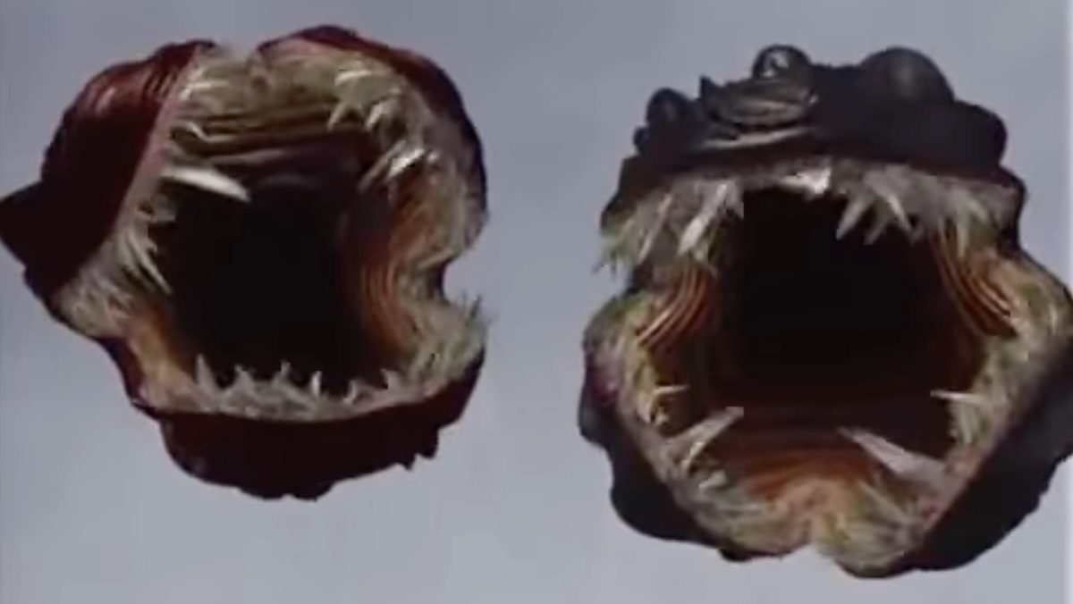 two circle teeth monsters on The Langoliers