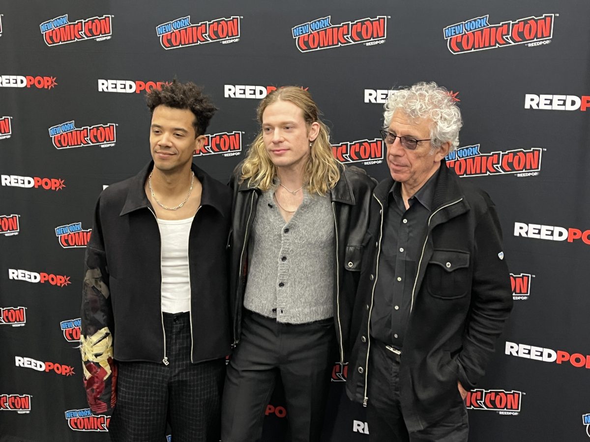 New NYCC Photos Interview with the vampire sam reid, jacob anderson, eric bogosian