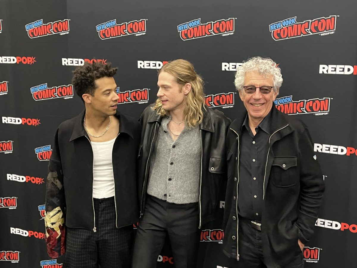 New NYCC Photos Interview with the vampire Sam Reid, Eric Bogosian, Jacob Anderson