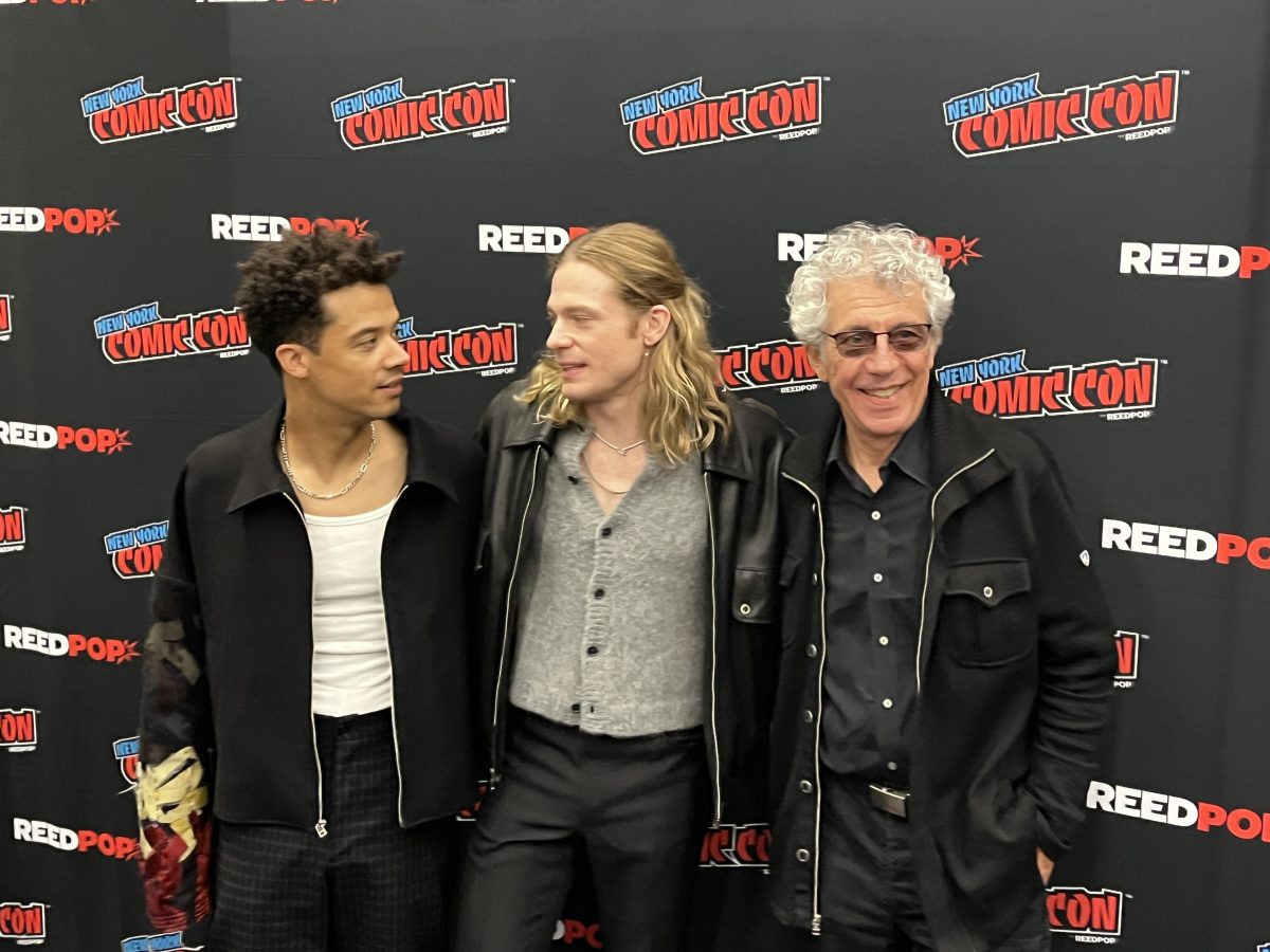 New NYCC Photos Interview with the vampire Sam Reid, Eric Bogosian, Jacob Anderson 2