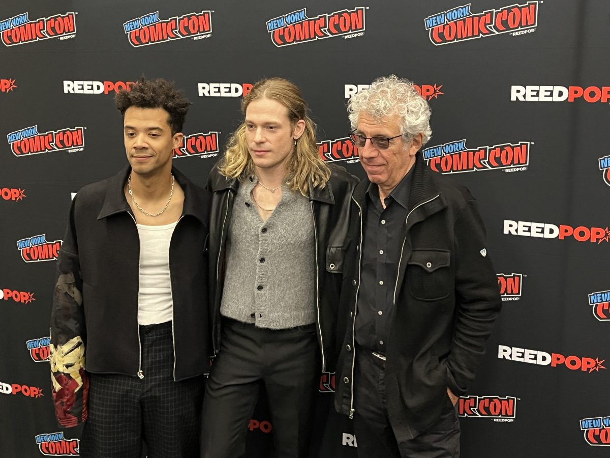 New NYCC Photos Interview with the vampire Sam Reid, Eric Bogosian, Jacob Anderson 4