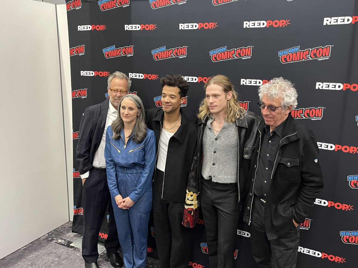 New NYCC Photos Interview with the vampire Sam Reid, Eric Bogosian, Jacob Anderson, Mark Johnson, Hannah Moscovitch 1
