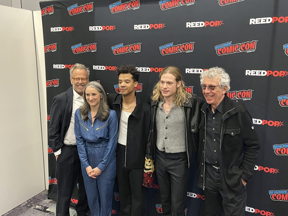 New NYCC Photos Interview with the vampire Sam Reid, Eric Bogosian, Jacob Anderson, Mark Johnson, Hannah Moscovitch
