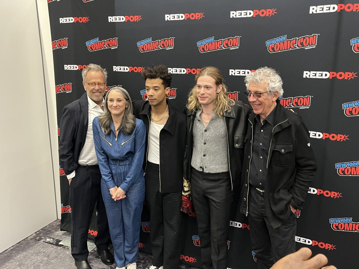 New NYCC Photos Interview with the vampire Sam Reid, Eric Bogosian, Jacob Anderson, Mark Johnson, Hannah Moscovitch 2