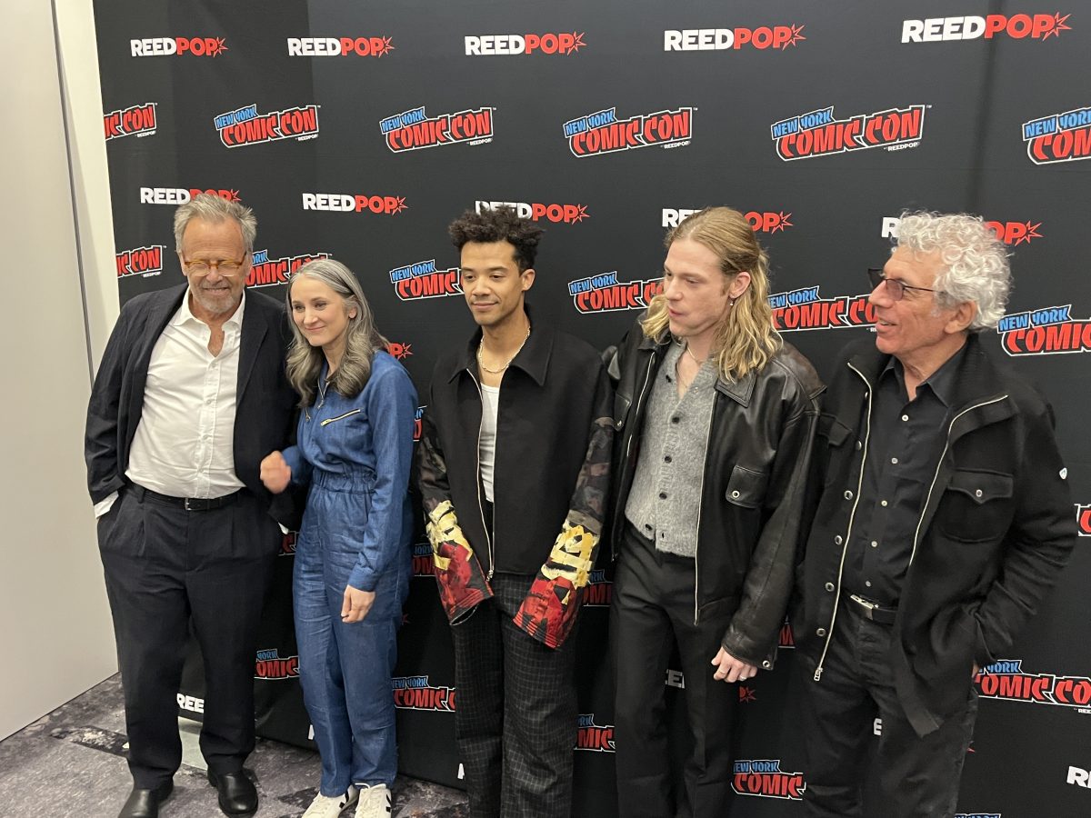 New NYCC Photos Interview with the vampire Sam Reid, Eric Bogosian, Jacob Anderson, Mark Johnson, Hannah Moscovitch 5